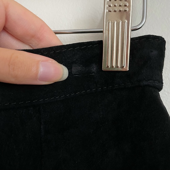 Vintage Genuine Suede Pencil Skirt - Picture 7 of 16